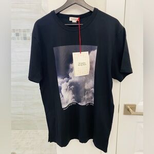 Alexander McQueen Black Graphic T-Shirt